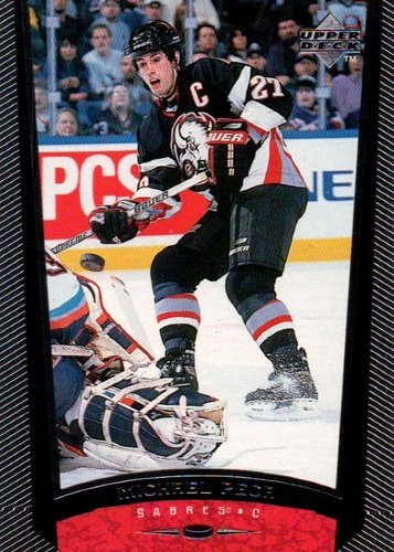 #46 Michael Peca - Buffalo Sabres - 1998-99 Upper Deck Hockey
