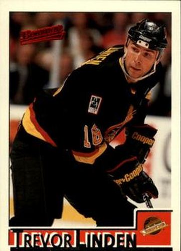 #46 Trevor Linden - Vancouver Canucks - 1995-96 Bowman Hockey
