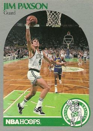 #46 Jim Paxson - Boston Celtics - 1990-91 Hoops Basketball