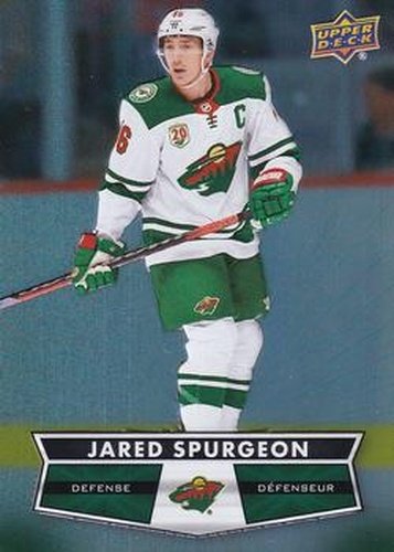 #46 Jared Spurgeon - Minnesota Wild - 2021-22 Upper Deck Tim Hortons Hockey