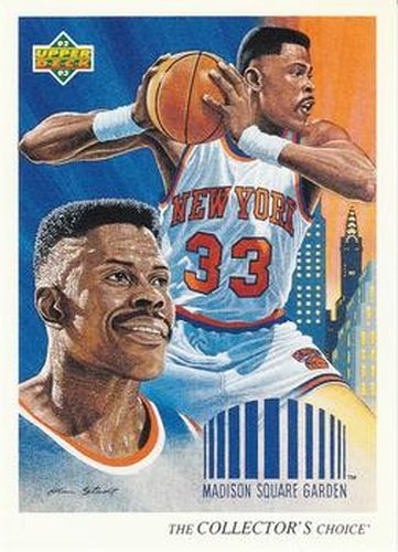 #46 Patrick Ewing - New York Knicks - 1992-93 Upper Deck Basketball