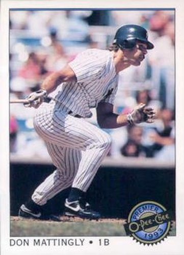#46 Don Mattingly - New York Yankees - 1993 O-Pee-Chee Premier Baseball