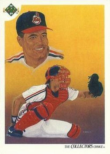 #46 Sandy Alomar Jr. - Cleveland Indians - 1991 Upper Deck Baseball