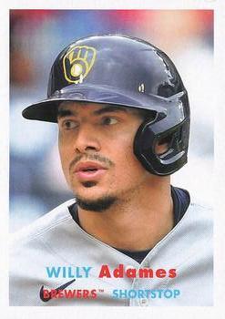 #46 Willy Adames - Milwaukee Brewers - 2021 Topps Archives Baseball