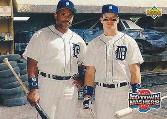 #46 Cecil Fielder / Mickey Tettleton - Detroit Tigers - 1993 Upper Deck Baseball