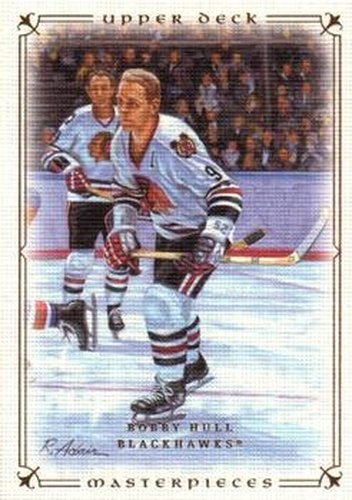 #46 Bobby Hull - Chicago Blackhawks - 2008-09 Upper Deck Masterpieces Hockey