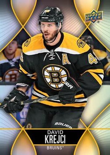 #46 David Krejci - Boston Bruins - 2016-17 Upper Deck Tim Hortons Hockey
