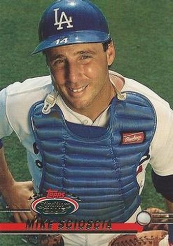 #46 Mike Scioscia - Los Angeles Dodgers - 1993 Stadium Club Baseball