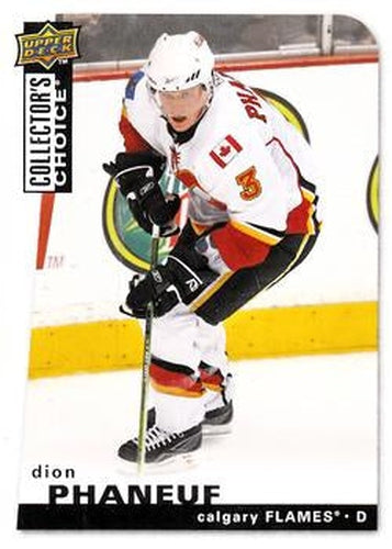 #46 Dion Phaneuf - Calgary Flames - 2008-09 Collector's Choice Hockey