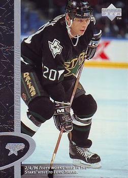#46 Brent Fedyk - Dallas Stars - 1996-97 Upper Deck Hockey