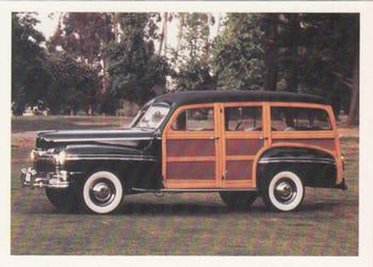 #46 1946 Mercury Wagon - 1991 Panini Dream Cars