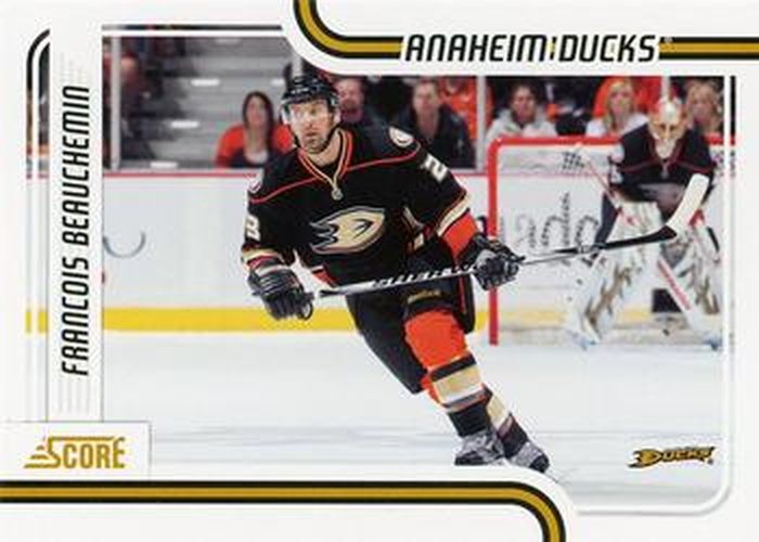 #46 Francois Beauchemin - Anaheim Ducks - 2011-12 Score Hockey