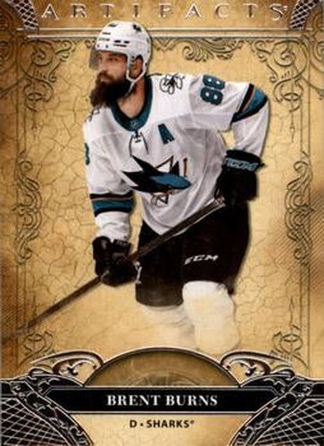 #46 Brent Burns - San Jose Sharks - 2020-21 Upper Deck Artifacts Hockey