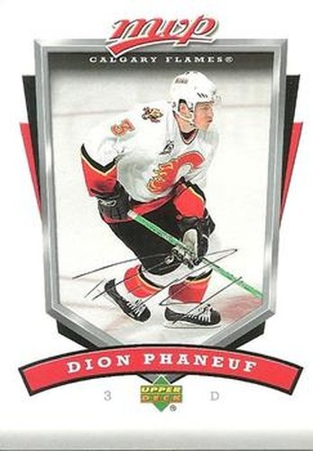 #46 Dion Phaneuf - Calgary Flames - 2006-07 Upper Deck MVP Hockey