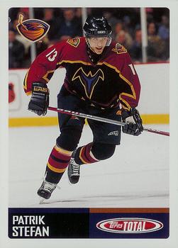 #46 Patrik Stefan - Atlanta Thrashers - 2002-03 Topps Total Hockey