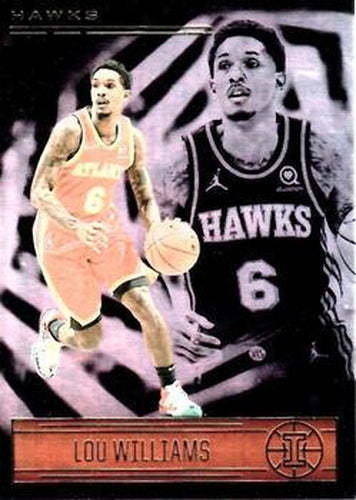 #46 Lou Williams - Atlanta Hawks - 2020-21 Panini Illusions Basketball