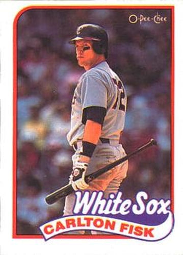 #46 Carlton Fisk - Chicago White Sox - 1989 O-Pee-Chee Baseball