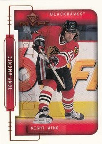 #46 Tony Amonte - Chicago Blackhawks - 1999-00 Upper Deck MVP Hockey