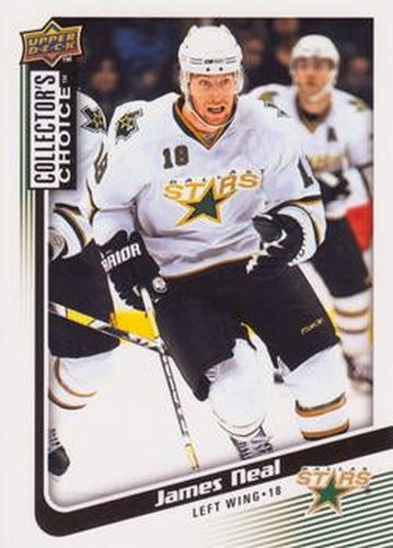 #46 James Neal - Dallas Stars - 2009-10 Collector's Choice Hockey