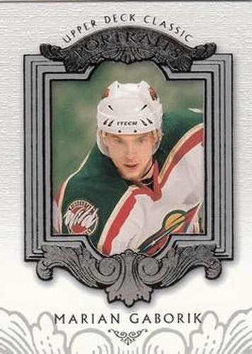 #46 Marian Gaborik - Minnesota Wild - 2003-04 Upper Deck Classic Portraits Hockey
