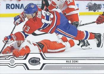 #46 Max Domi - Montreal Canadiens - 2019-20 Upper Deck Hockey
