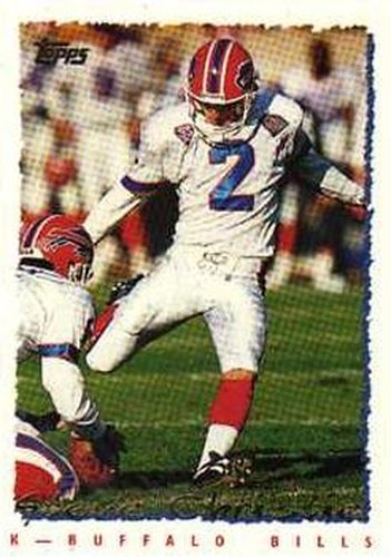 #46 Steve Christie - Buffalo Bills - 1995 Topps Football