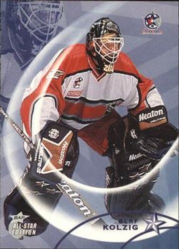 #46 Olaf Kolzig - Washington Capitals - 2002-03 Be a Player All-Star Edition Hockey