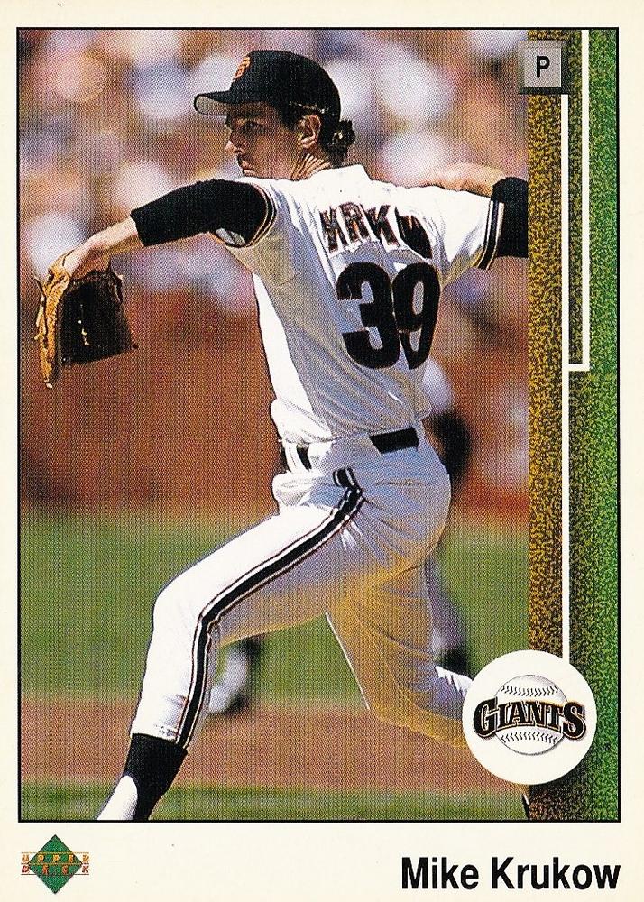 #46 Mike Krukow - San Francisco Giants - 1989 Upper Deck Baseball
