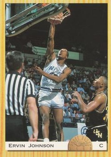 #46 Ervin Johnson - Seattle Supersonics - 1993 Classic Draft Picks Basketball