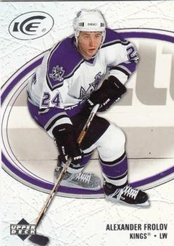 #46 Alexander Frolov - Los Angeles Kings - 2005-06 Upper Deck Ice Hockey