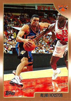 #46 Allan Houston - New York Knicks - 1998-99 Topps Basketball
