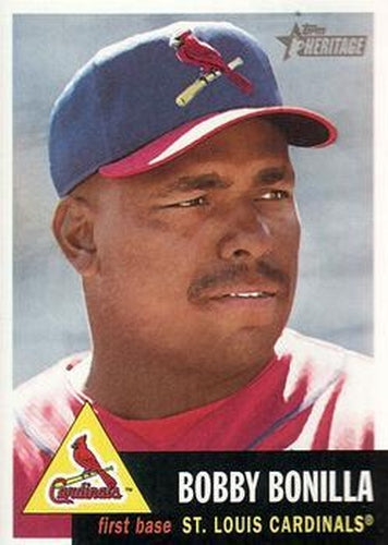 #46 Bobby Bonilla - St. Louis Cardinals - 2002 Topps Heritage Baseball