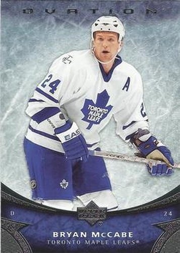 #46 Bryan McCabe - Toronto Maple Leafs - 2006-07 Upper Deck Ovation Hockey