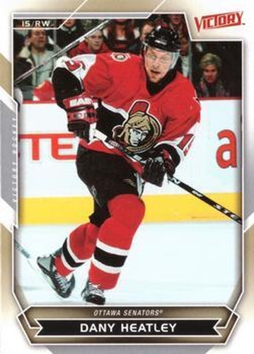 #46 Dany Heatley - Ottawa Senators - 2007-08 Upper Deck Victory Hockey