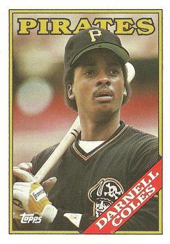 #46 Darnell Coles - Pittsburgh Pirates - 1988 Topps Baseball