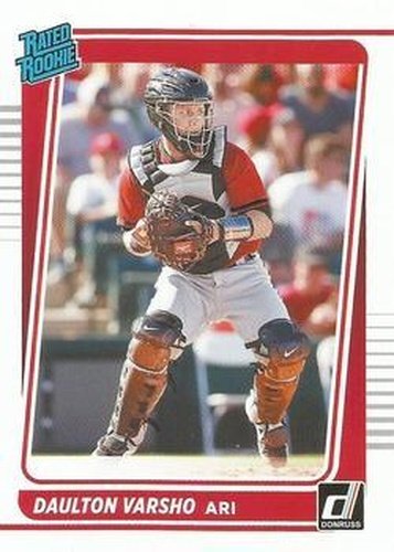 #46 Daulton Varsho - Arizona Diamondbacks - 2021 Donruss Baseball
