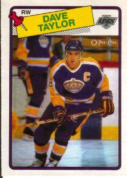 #46 Dave Taylor - Los Angeles Kings - 1988-89 O-Pee-Chee Hockey