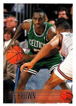 #46 Dee Brown - Boston Celtics - 1996-97 Topps Basketball