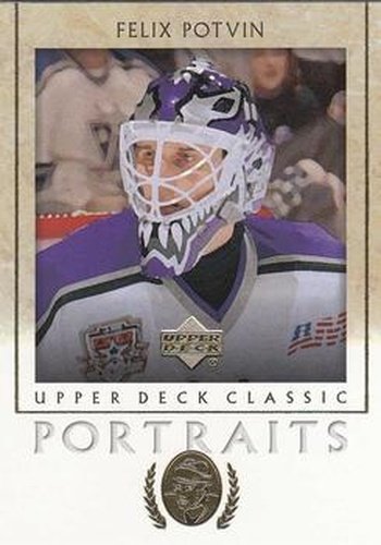 #46 Felix Potvin - Los Angeles Kings - 2002-03 Upper Deck Classic Portraits Hockey