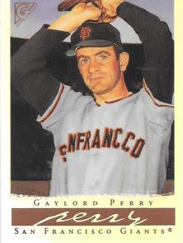 #46 Gaylord Perry - San Francisco Giants - 2003 Topps Gallery Hall of Fame - Artist's Proofs Baseball