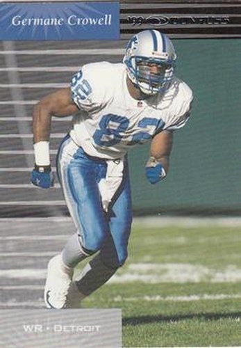 #46 Germane Crowell - Detroit Lions - 1999 Donruss Football