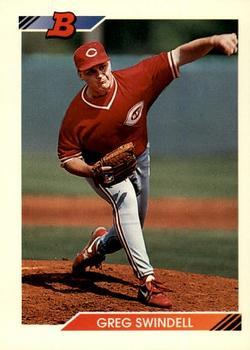 #46 Greg Swindell - Cincinnati Reds - 1992 Bowman Baseball