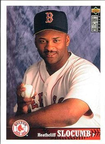 #46 Heathcliff Slocumb - Boston Red Sox - 1997 Collector's Choice Baseball