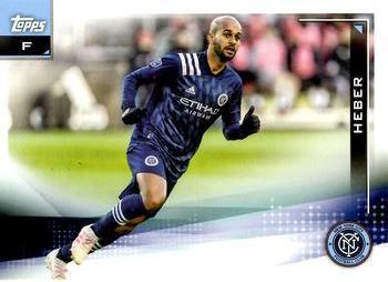 #46 Heber - New York City FC - 2021 Topps MLS Soccer