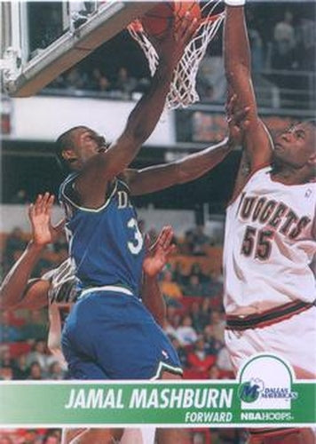 #46 Jamal Mashburn - Dallas Mavericks - 1994-95 Hoops Basketball