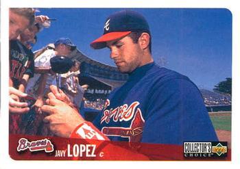 #46 Javy Lopez - Atlanta Braves - 1996 Collector's Choice Baseball
