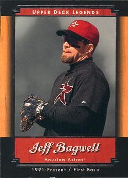 #46 Jeff Bagwell - Houston Astros - 2001 Upper Deck Legends Baseball