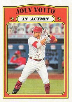 #46 Joey Votto - Cincinnati Reds - 2021 Topps Heritage Baseball