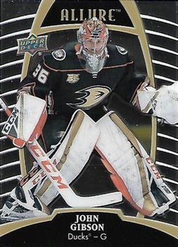 #46 John Gibson - Anaheim Ducks - 2019-20 Upper Deck Allure Hockey