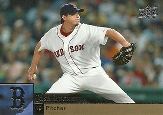 #46 Josh Beckett - Boston Red Sox - 2009 Upper Deck Baseball